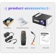 T300 LED Mini Projector Portable Kids Home RC Media Audio Player black_U.S. regulations