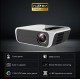 T500 Android Smart Portable Digital Projector WIFI Home Use 1080P High Definition Projector white_UK Plug-Android