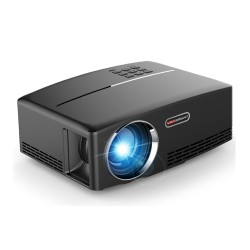 ViviBright GP80 Mini LED Projector Video Game Beamer GP80UP Android 6.0 High Brightness 4K Decoding HD Smart Home Theater black_European regulations