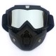 Men/Women Retro Outdoor Cycling Mask Goggles Snow Sports Skiing Full Face Mask GlassesWU4M