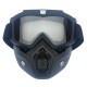 Men/Women Retro Outdoor Cycling Mask Goggles Snow Sports Skiing Full Face Mask GlassesWU4M