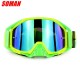 Motorcycle Cross-country Goggles Wide Vision Goggles for Mountaineering Compatible Myopic Glasses