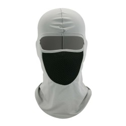 Outdoor Ski caps bike Motorcycle Cycling Balaclava Full Face Mask Neck  YS-E-03 light gray_One size