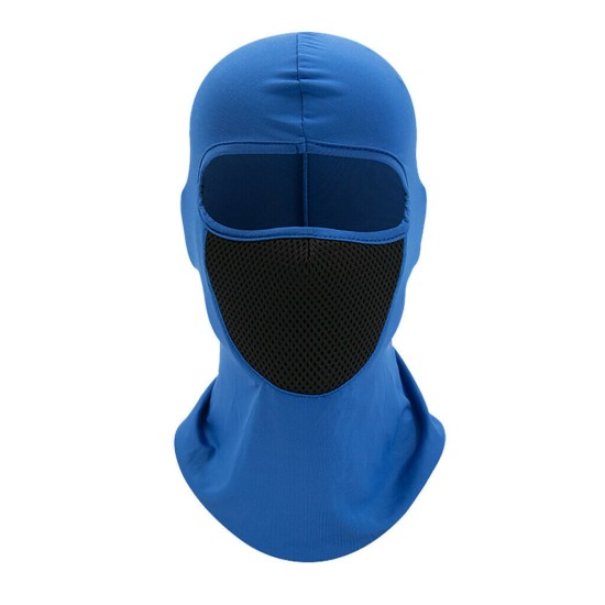 Outdoor Ski caps bike Motorcycle Cycling Balaclava Full Face Mask Neck  YS-E-06 Royal Blue_One size