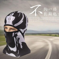 Sports Headwear Motorcycle Riding Headgear Magic Sport Scarf Full Face Mask Balaclava One size_Ghost Wolf H