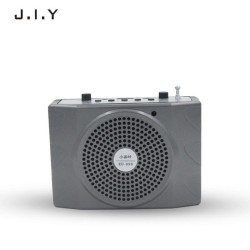 Voice Amplifier Microphone Wired Coaches Bluetooth Speaker Voice Amplifier Megaphone Teaching Guide USB Charging Gray American regulations