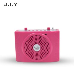 Voice Amplifier Microphone Wired Coaches Bluetooth Speaker Voice Amplifier Megaphone Teaching Guide USB Charging Red European regulations