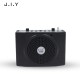 Voice Amplifier Microphone Wired Coaches Bluetooth Speaker Voice Amplifier Megaphone Teaching Guide USB Charging Black European regulations