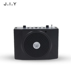 Voice Amplifier Microphone Wired Coaches Bluetooth Speaker Voice Amplifier Megaphone Teaching Guide USB Charging Black European regulations