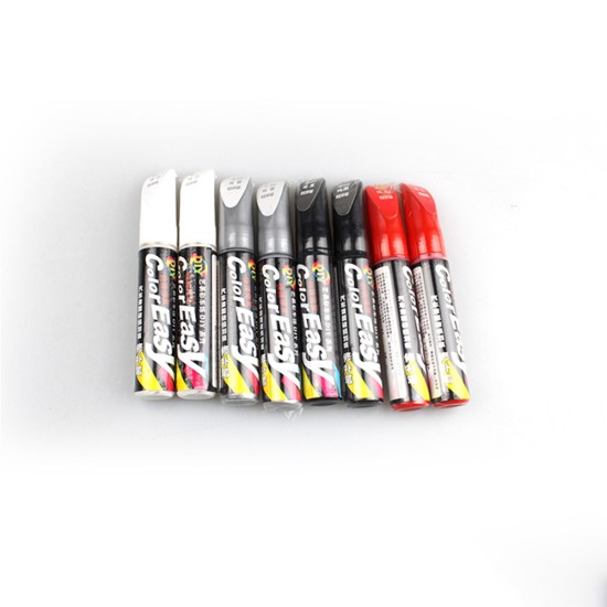 Paint Car Paint Repair Pen Touch-up Pen Scratch Repair Paint Scratch Repair Tool Multicolor Silver_One pack