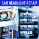 Resin Headlight Repairing Agent Set Anti-scratch Plating Polishing Refurbishment Fluid blue