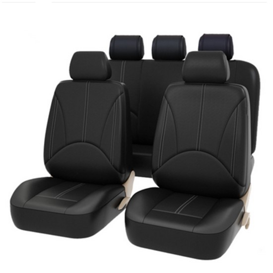 4pcs Advanced Pu Leather Auto Universal Car 5 Seat Covers