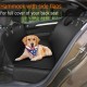 Dog Back Seat Car Cover Protector Waterproof Scratchproof Nonslip Hammock for Pet Against Dirt and Pet Hair Seat Covers full black