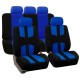 Gray 9Pcs Car Seat Covers