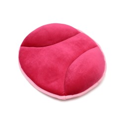 PP Cotton Solid Color Car Seat Cushion Car Home Dual-use Seat Cushion Rose