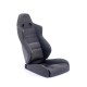 Simulation Chair Mini Cab Seat Model Car Driving Seat for 1/10 trx4 scx10 RC Climbing Car Decorative Accessories A section-blue