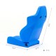 Simulation Chair Mini Cab Seat Model Car Driving Seat for 1/10 trx4 scx10 RC Climbing Car Decorative Accessories A section-blue