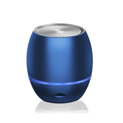 Bluetooth Speakers AI Smart Portable Bass Plug-in Card Wireless Speaker blue