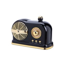 HM10 Retro Bluetooth Subwoofer Hot Hatch Wireless Locomotive Mini Speaker black_Standard