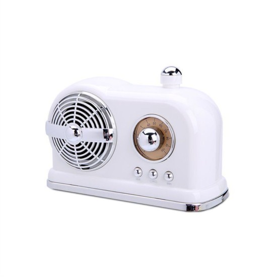 HM10 Retro Bluetooth Subwoofer Hot Hatch Wireless Locomotive Mini Speaker white_Standard