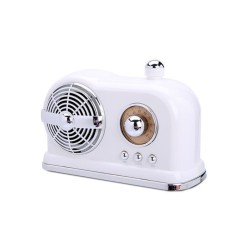 HM10 Retro Bluetooth Subwoofer Hot Hatch Wireless Locomotive Mini Speaker white_Standard