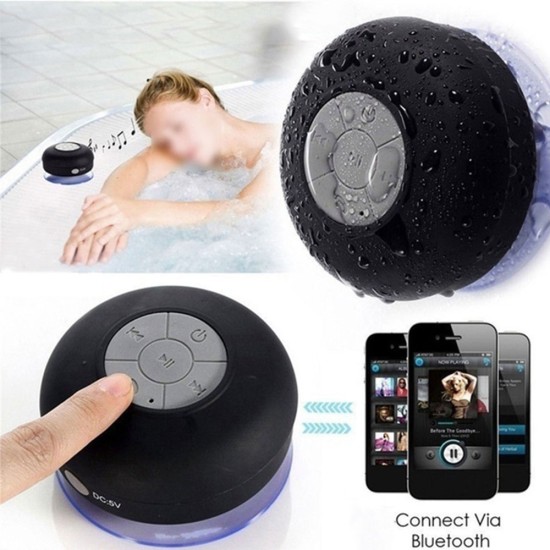 Mini Bluetooth  Speaker Portable Waterproof Wireless Hands-free Speaker Bluetooth Speaker black