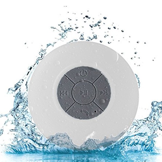 Mini Bluetooth  Speaker Portable Waterproof Wireless Hands-free Speaker Bluetooth Speaker white