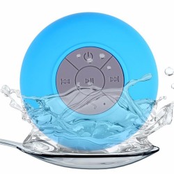 Mini Wireless Bluetooth Speaker Hands Free Waterproof Car Bathroom Office Beach Stereo Subwoofer Music Loudspeaker blue