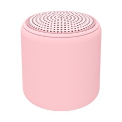 Portable Bluetooth Speaker Mini Wireless Stereo Handsfree Music Box for All Smartphones Computer wit Pink