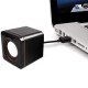 Portable Computer Speakers USB Powered Desktop Mini Speaker Bass Sound Music Player System Wired Small Speaker  black