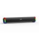 S100 Wireless Bluetooth-compatible  Speaker Luminous Wireless Hifi Portable Speaker Rgb Lighting Home Theater Tv Speaker Black RGB