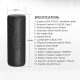 T2 Cylindrical Bluetooth-compatible Speaker Waterproof Wireless Loudspeaker Outdoor Sports Bicycle Audio Support TF Card FM Radio blue