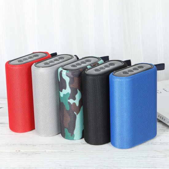 T35 Wireless Bluetooth-compatible  Speaker Comes With Tf Card Slot U Disk Socket Impact Resistance 300mah Battery Portable Mini Loudspeaker Camouflage