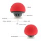 Waterproof Mini Wireless Bluetooth-compatible  Speaker Portable Mushroom-shaped Speaker Rechargeable Hands Free Music Player black