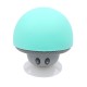 Waterproof Mini Wireless Bluetooth-compatible  Speaker Portable Mushroom-shaped Speaker Rechargeable Hands Free Music Player Light green