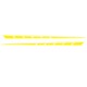 2Pcs Auto Car Side Body Long Stripe Sport Vinyl Decals Decoration Racing Sticker yellow