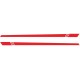 2pcs/lot 220x8cm Car Sticker Stripe Style Side Stripes Car Both Body Stickers Decal Car Wrap Vinyl Film Automobiles Products Car Accessories red