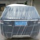 3 Size LDPE Film Outdoor Clear Disposable Full Car Cover Rain/Dust Resistant Garage Universal Temporary Transparent_M