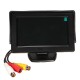 4.3inches Car Video Display Screen Car Rear View Monitor Screen For Rearview Vehicle Backup Parking Cameras (no Camera) black