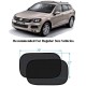 4pcs Car Window Shades 51*31cm Electrostatic Film Side Window Sunshade