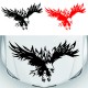 50 * 80cm Animal Eagle Car-styling Motorcycle Car Sticker Vinyl Decal black