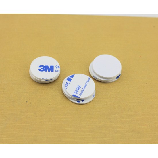 50CPS Double Sided Foam Tape Strong Pad Mounting Rounds Car  Home Use Adhesives 2.5cm diameter