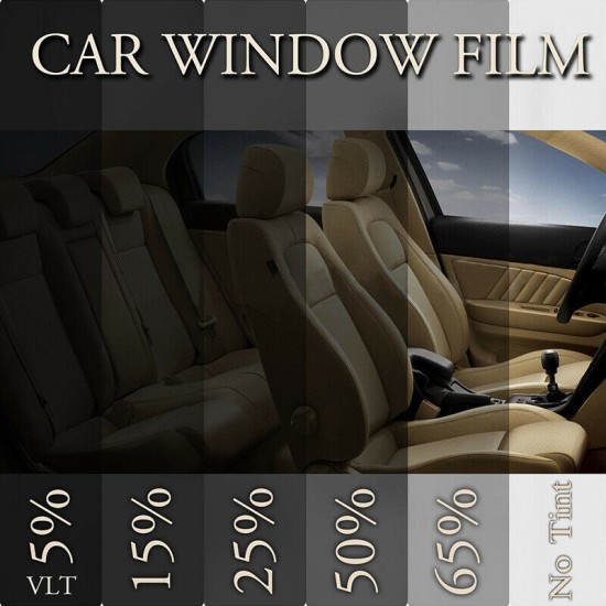 50cm*3m 15% VLT Black Pro Car Home Glass Window Tint Tinting Film Roll 50*300cm