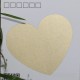 50pcs 60 * 70mm Golden Heart Scratch Off Stickers Creative Message Hide Postcard