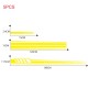 5pcs Car  Side  Skirt  Sticker+Car  Hood  +rearview  Mirror  Sticker Diy  Car  Styling Car  Decoration  Decals yellow