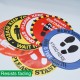 5pcs/10pcs Social Distancing Floor Decals For Floor Safety Notice Floor Marker BE SMART PLEASE STAND APART 10pcs