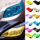 60x30cm Dark Black Car Light Vinyl Film Auto Headlight Taillight Tint Vinyl Sheet Sticker Matte black