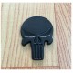 Black Skull Punisher Car Styling Emblem Decal Badge Sticker Metal