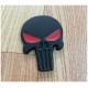 Black Skull Punisher Car Styling Emblem Decal Badge Sticker Metal