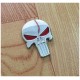 Black Skull Punisher Car Styling Emblem Decal Badge Sticker Metal